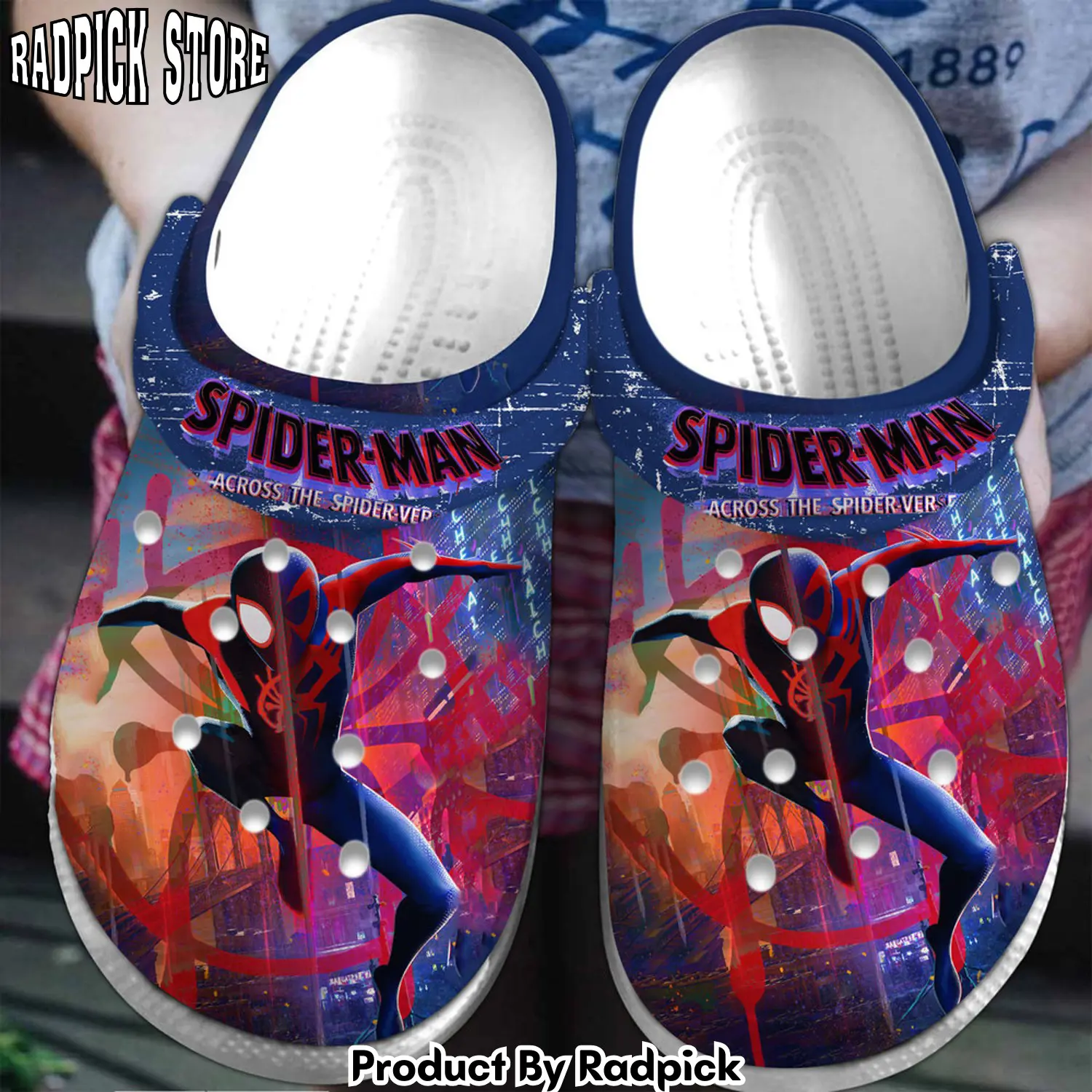 Radpick spider man movie cartoon comic clogs shoes comfortable for men women 0d6 rp6521359
